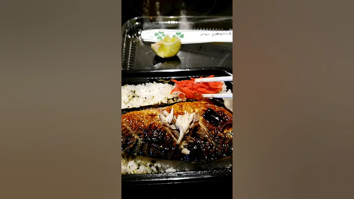 "Mackerel Fish" For Lunch Eating With Chopstick #shorts