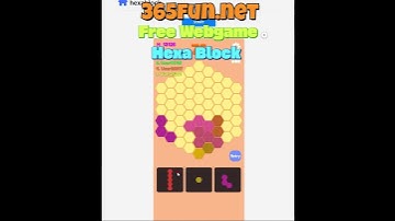 Hexa Block #365fun #games #html5 #gaming #hypercasual #gameplay #webgame #webgl #stumbleguys