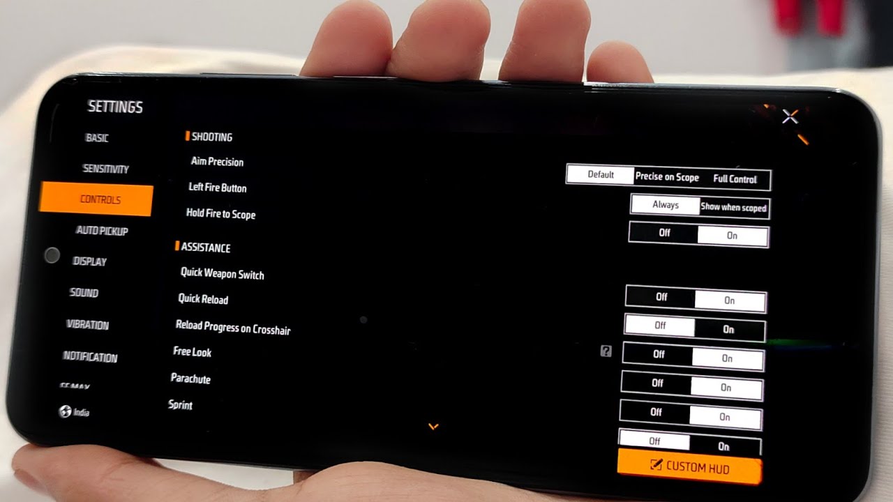Free Fire [ PRO SETTINGS ] Best Settings Free Fire - YouTube