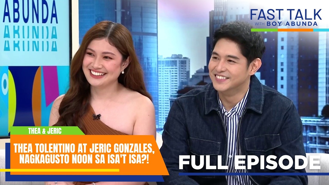 Fast Talk with Boy Abunda: Thea at Jeric, nagkagusto noon sa isa't isa?! (Full Episode 912)