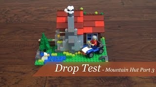 Celebrity Drop Test - Part 3 Lego Creator Mountain Hut Set #31025 Wealth