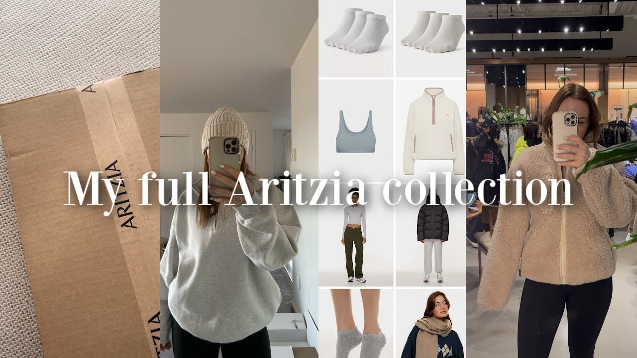 My full Aritzia collection; honest review & opinion part 1
