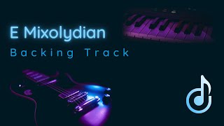 E Mixolydian - Guitar backing track | Sunset Sailing