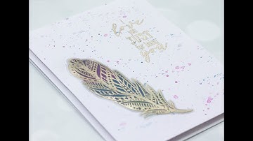 Spectrum Noir: Metallic Feathers