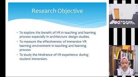 The Effectiveness of Immersive Virtual Reality in Architecture Design Exercise