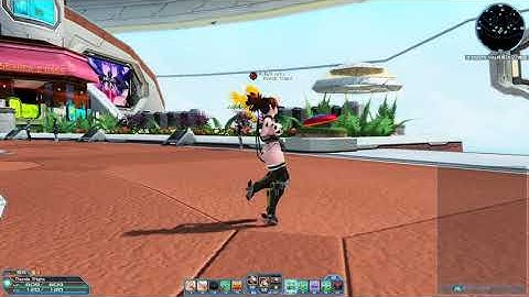 PSO2 145 Dance 29 Emote Lobby Action