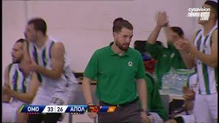 Highlights: ΟΜΟΝΟΙΑ-ΑΠΟΛΛΩΝ 10η Αγ. ΟΠΑΠ Basket League 2021-22