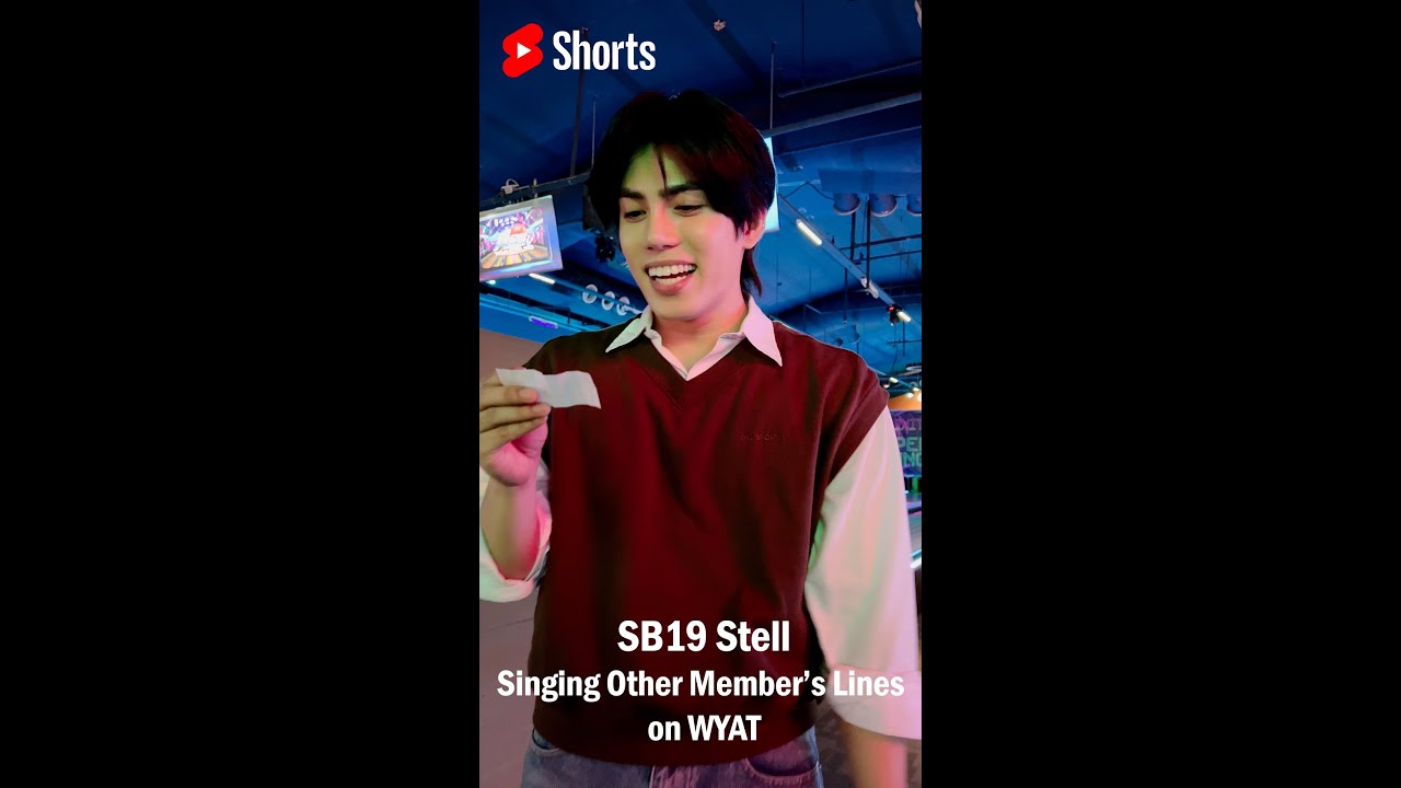 Ooooh! Look at who Stell chose for the challenge. 🎤#SB19_Stell #WYAT #WhereYouAtSB19 📼