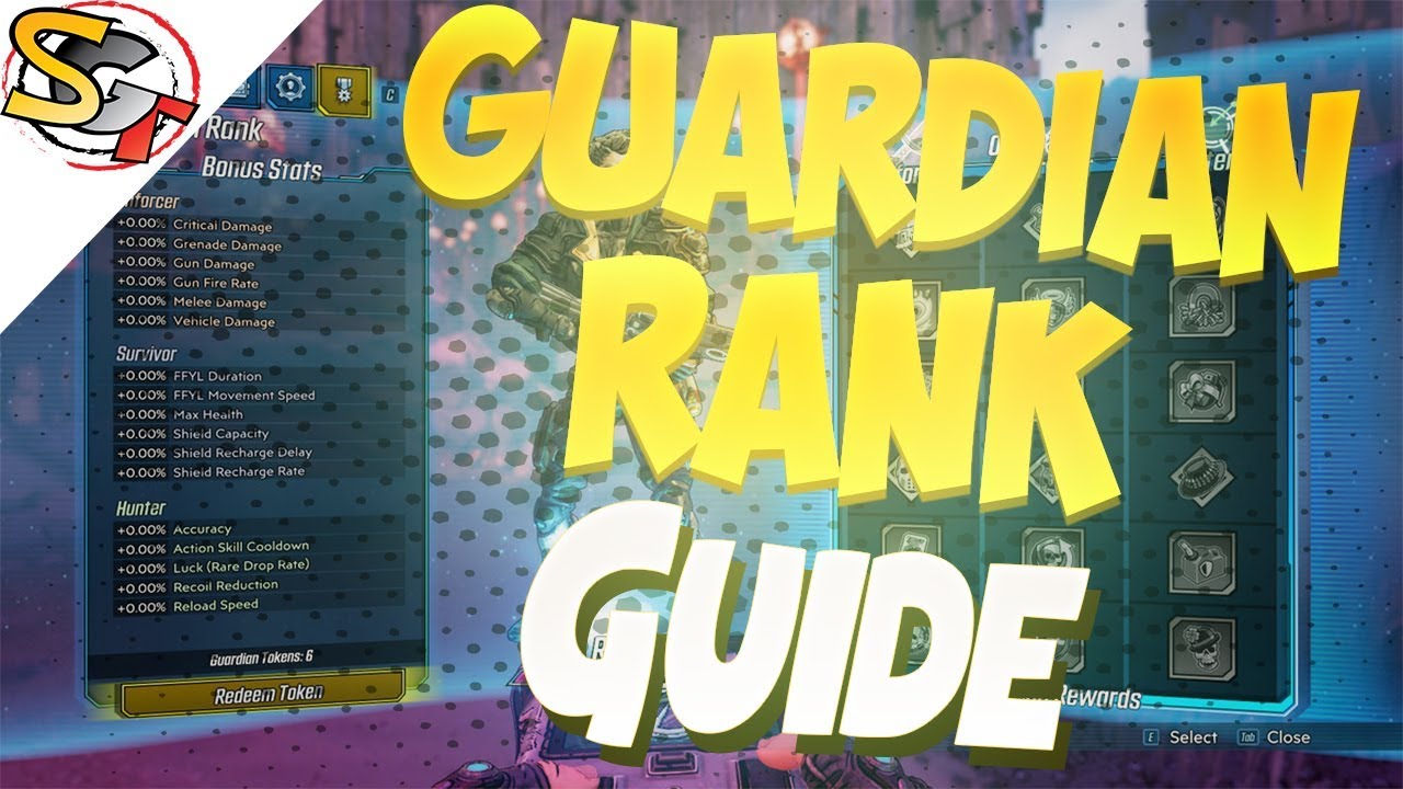 GUARDIAN RANKS EXPLAINED! (Borderlands 3 Guide) YouTube