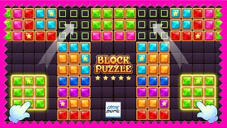 Block Puzzle Drop Blocks Game ✨ ( डायमंड स्टार ब्लॉक पहेली गहना ) @GamePointPK screenshot 3