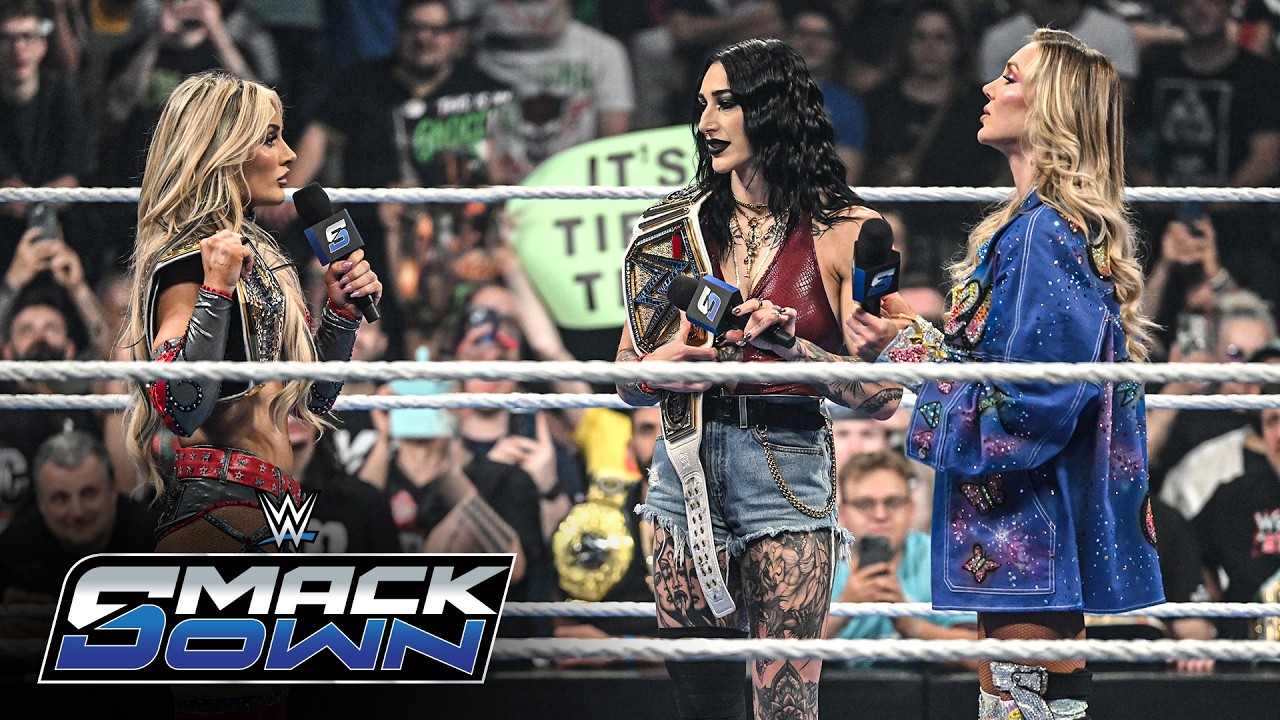 Charlotte Flair, Tiffany Stratton and Jade Cargill challenge Rhea Ripley: SmackDown, June 5, 2026