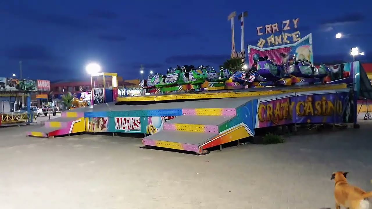 O PARQUE ESTA SENDO DESMONTADO PARA IR EMBORA