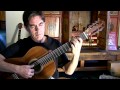 Villa-Lobos Prelude 3 - Michael Chapdelaine -  Video (solo classical guitar)