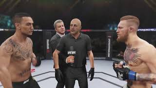 UFC 2 - Max Holloway vs. Conor McGregor - Fight Simulation