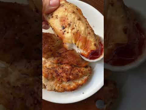 Pollo "Frito" SIN FREÍR 😱 0% aceites / grasas | Saludable y Baja en Calorías!