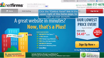 How to Update Your Nameservers at Netfirms
