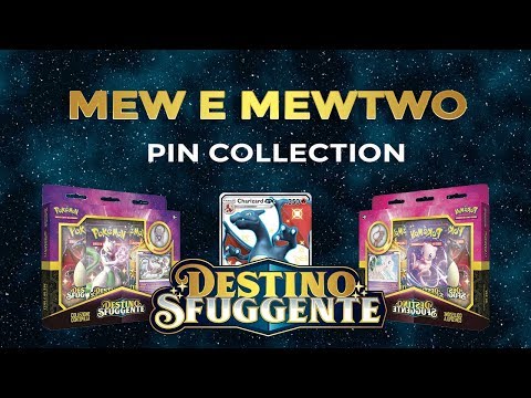 SHINY IN OGNI PACCHETTO!? Pack Opening Pokémon Mew e Mewtwo Pin Collection Destino Sfuggente - SHINY IN OGNI PACCHETTO!? Pack Opening Pokémon Mew e Mewtwo Pin Collection Destino Sfuggente