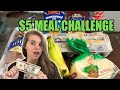 $5 Grocery Challenge ALDI | 9 meals for $5 | Emergency Grocery Budget Meal Plan
