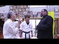 Steven seagal came to Okinawa to visit Tetsuhiro Hokama
