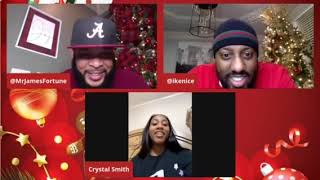 Fortune’s Live Talent James Fortune Crystal Smith Cohost Isaac Carree