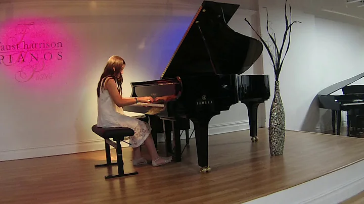 Victoria, age 12, plays the Etude in G Minor by He...
