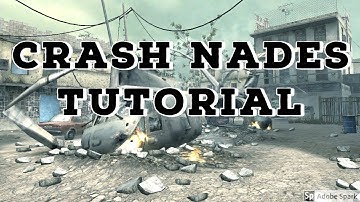 How To Throw A Nades In Crash Map Of Cod4....
