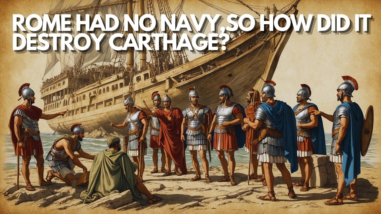 У Рима не было флота, так как же он смог уничтожить Карфаген?