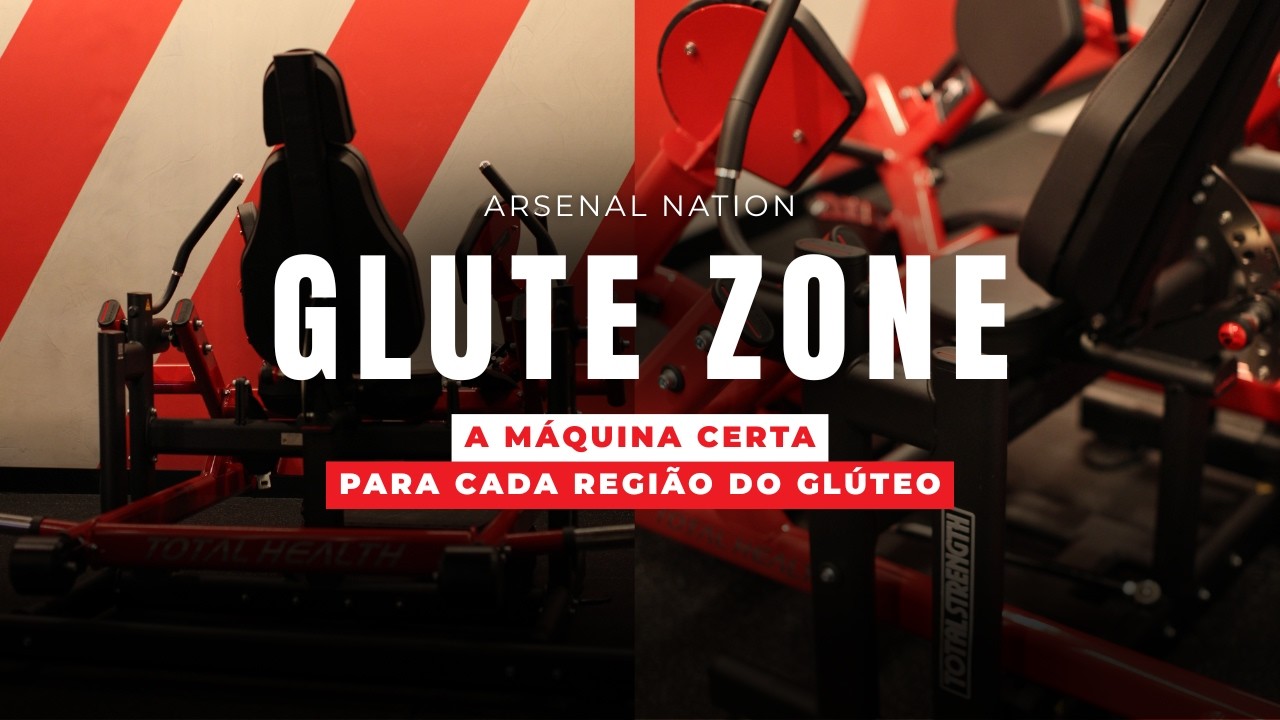 GLUTE ZONE da Nation | A máquina certa para cada região do glúteo