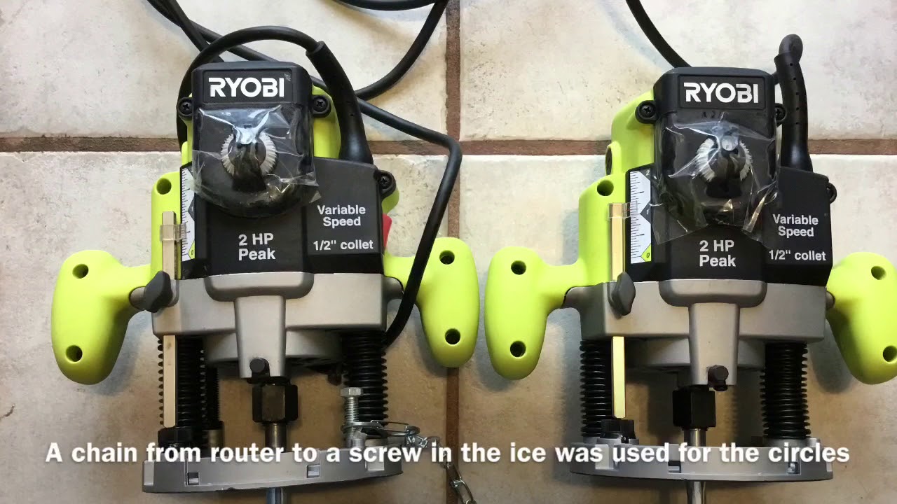 LED lights in ice rink The How