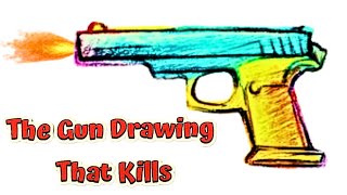 The Gun Drawing That Kills - Paragon Zombies Roblox