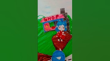 Thumbnail of Toca boca paper story #art #music #drawing #song #diy