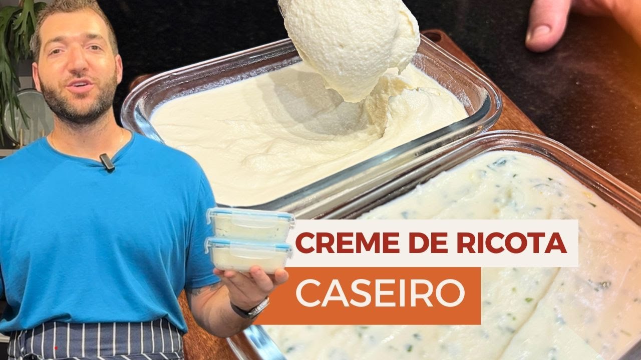 🔵 COMO FAZER CREME DE RICOTA EM CASA - 2 RECEITAS SUPER FÁCEIS PARA VOCÊ