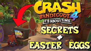 Crash Bandicoot 4 Its About Time Easter Eggs And Secrets
