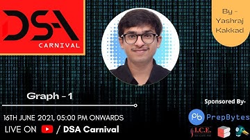 Graphs-I | DSA Carnival | Data Structures & Algorithms Bootcamp
