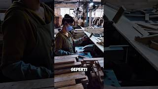 Pabrik Di China Ubah Kayu Pendek Jadi Panjang