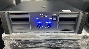 Cục Đẩy TD- 1500 Chuyên trị Sub kép , Công nghệ mạch class TD mới nhất 2023