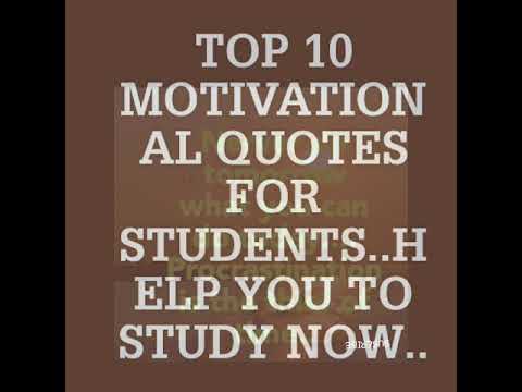 Top 10 Motivational Quotes For Students That Help You To Study Now