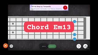 Chord Em13,#guitar