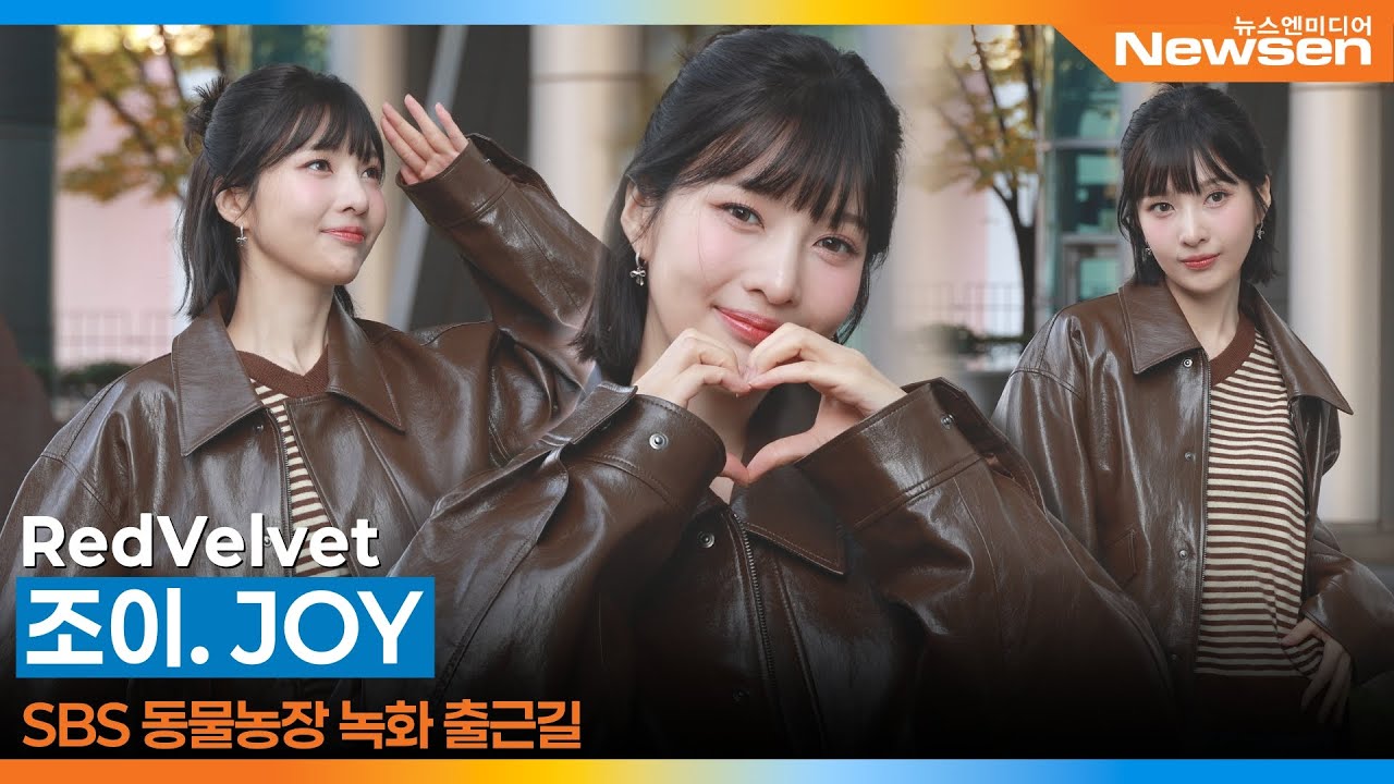 레드벨벳 조이, 동물농장 녹화 출근길📺 RedVelvet JOY 2025.11.5 Newsen