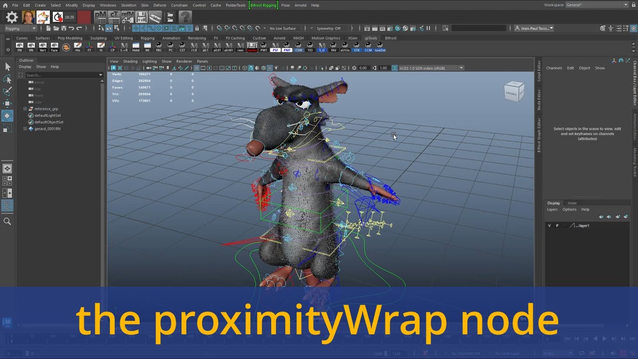 proximityWrap - associativeGeometry