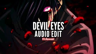 Devil Eyes - Hippie Sabotage Edit Audio