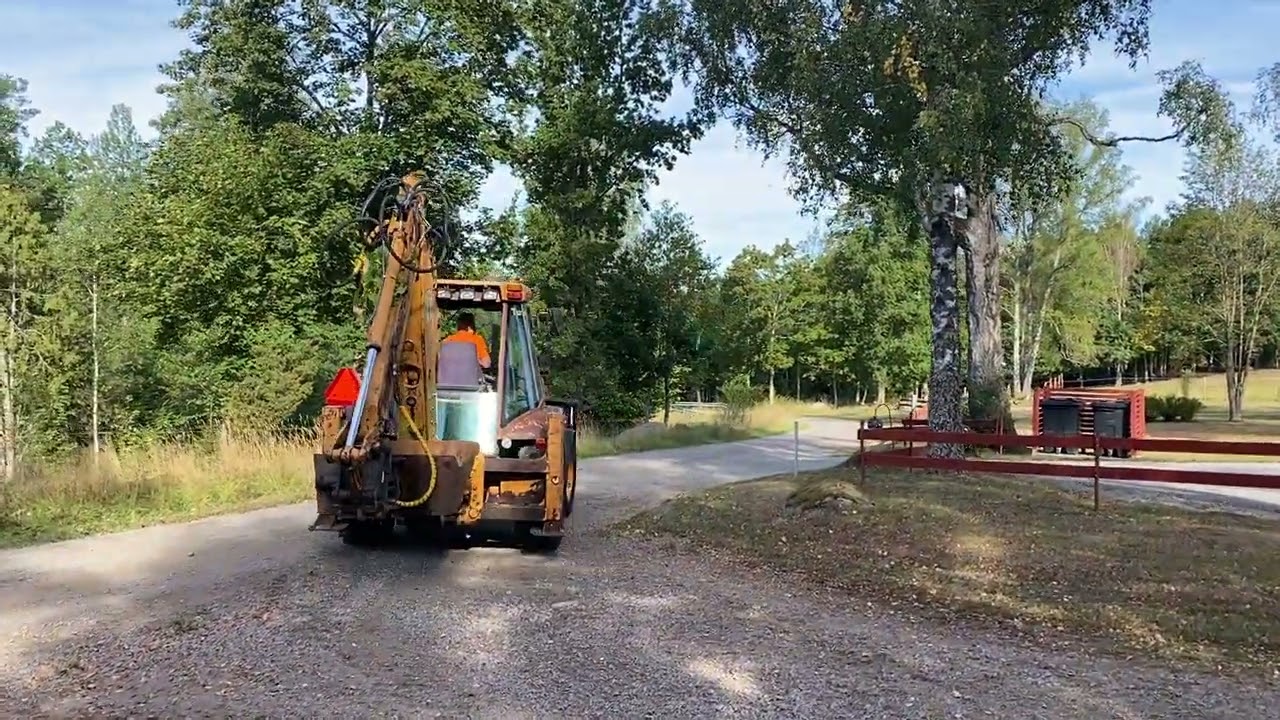 Traktorgrävare Case 580K