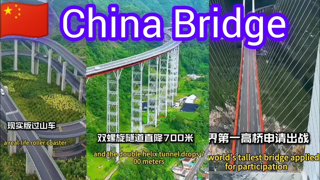 The10 Most Amazing Roads in China Discover the Bridges in China! 🇨🇳✨China is home to some of the