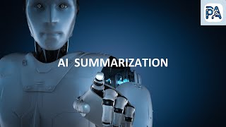 AI Summarization- Project Alphabet-Generative AI