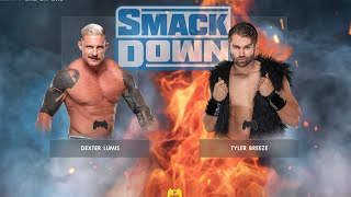 WWE 2K22 | MATCH 3 | DEXTER VS TYLER BREEZE | NXT CHAMPIONSHIP TOURNAMENT | wwe2k22 wwe youtube