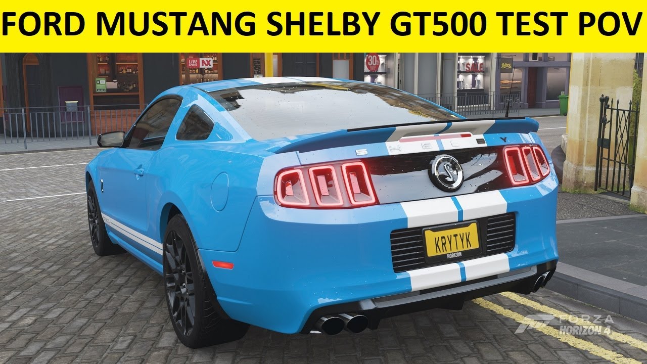 Forza Horizon 4 🔥 🚗 Ford Mustang SHELBY GT500 Gameplay POV Test Drive
