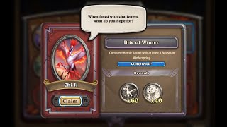 Chi-Ji Event Quest #5 : Bite of Winter : Hearthstone Mercenaries
