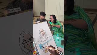 Live Caricature Drawing Turning Faces Into Fun Art In Real Time