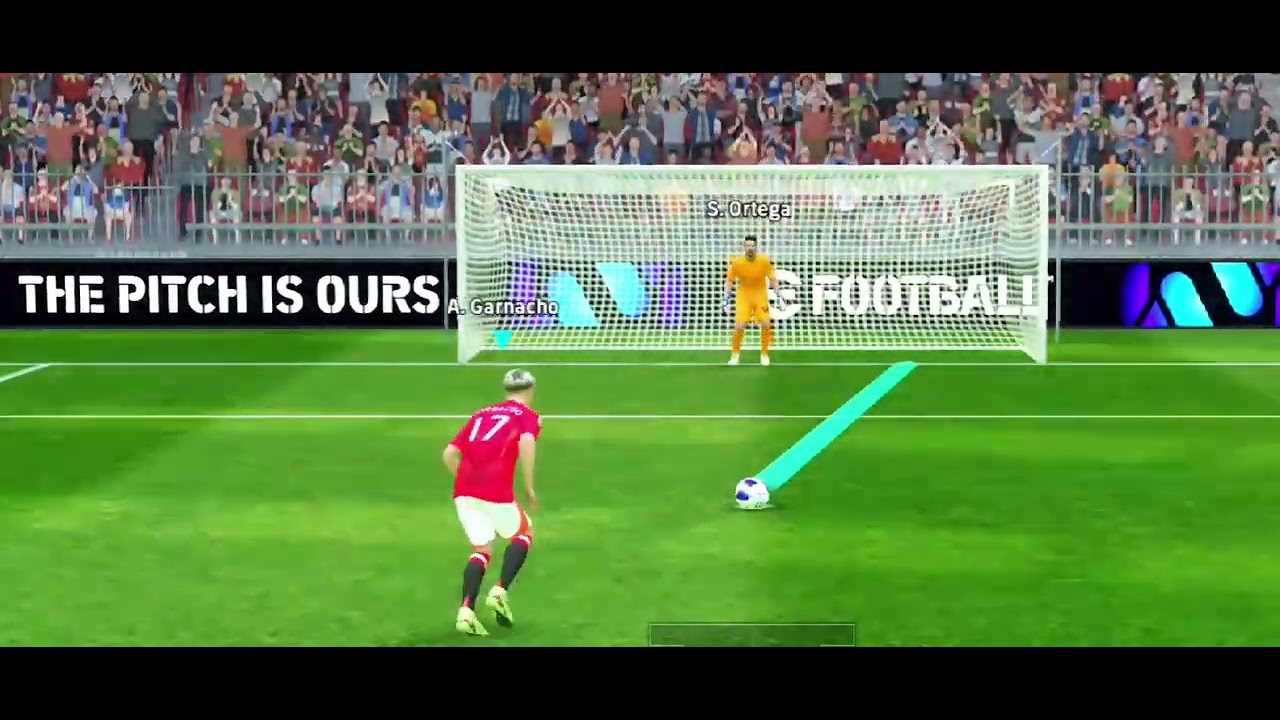 Manchester City vs Manchester United Panelty shotout 5-4 In efootball tm