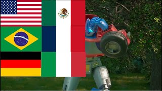 Transformers Cyberworld Multilanguage Optimus Lands On Cyberworld